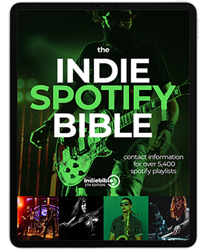 Indie Spotify Bible cover scan