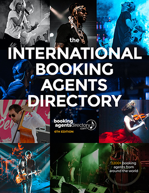 International Booking Agents Directory cover scan